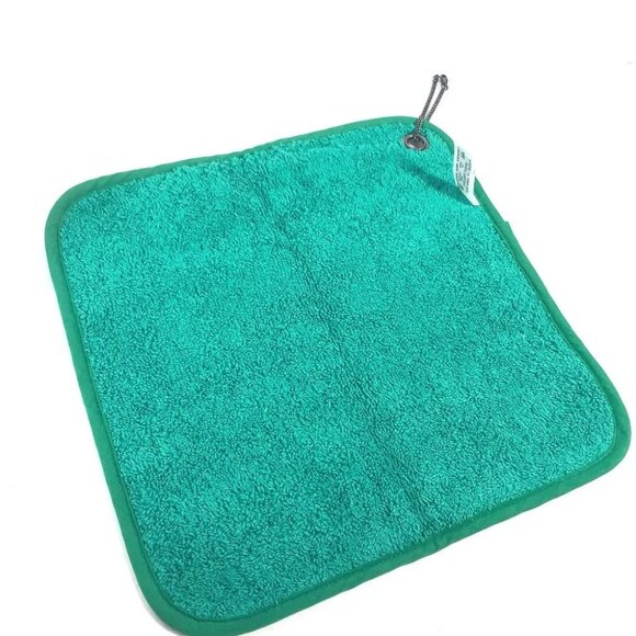 HERMES vintage Bird pattern Hand Towels Interior towel cotton Green/yellow - Picture 5 of 8